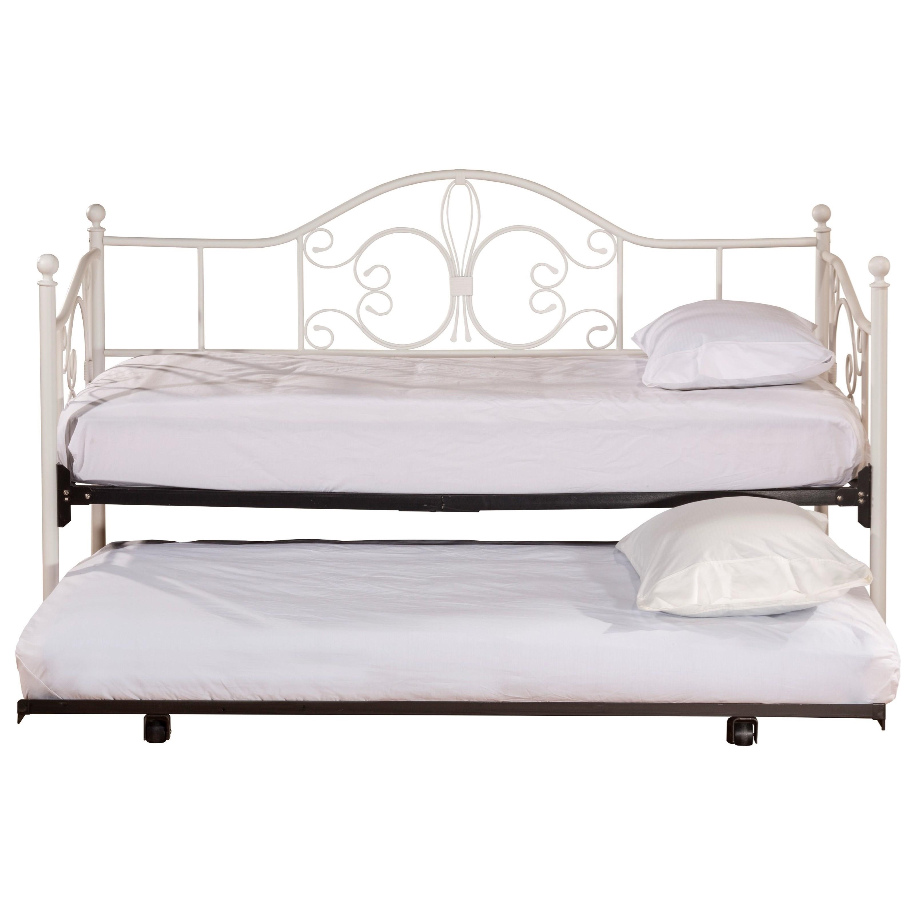 Iron daybed store with trundle